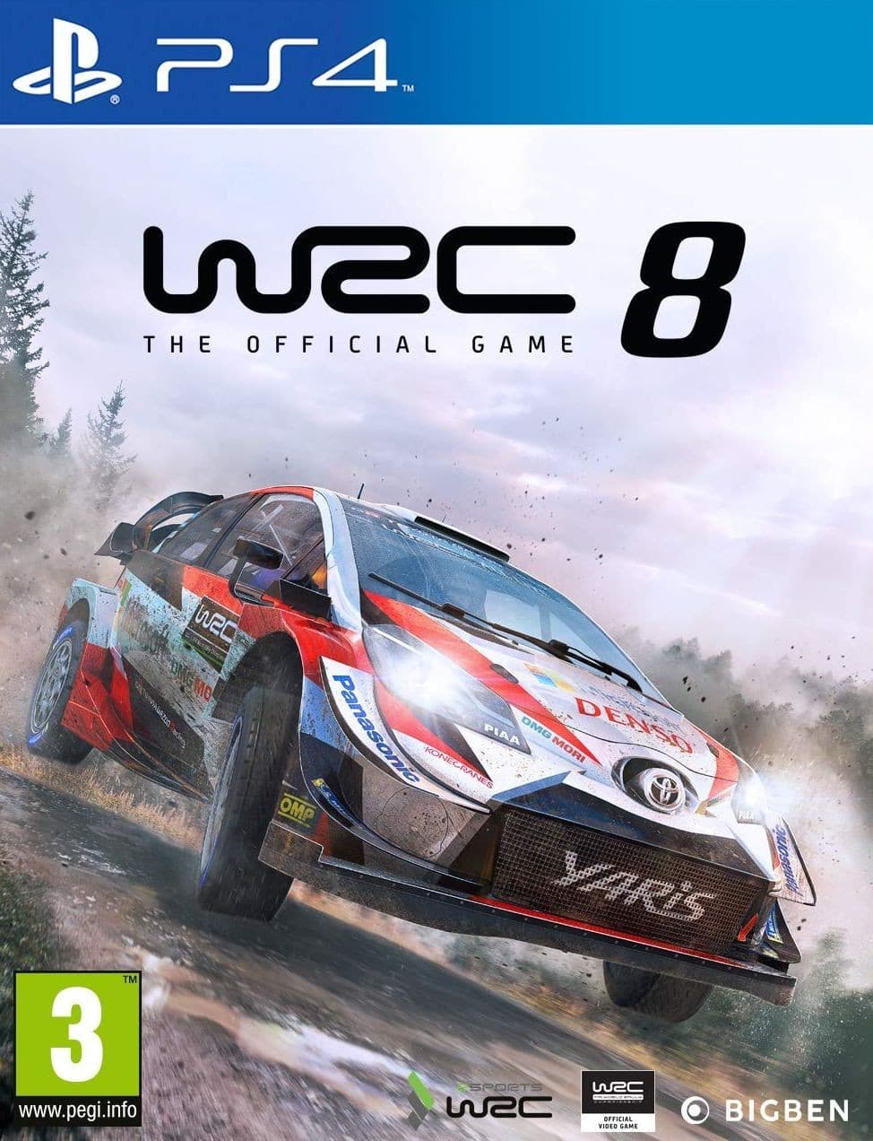 Игра WRC 8 (PS4)