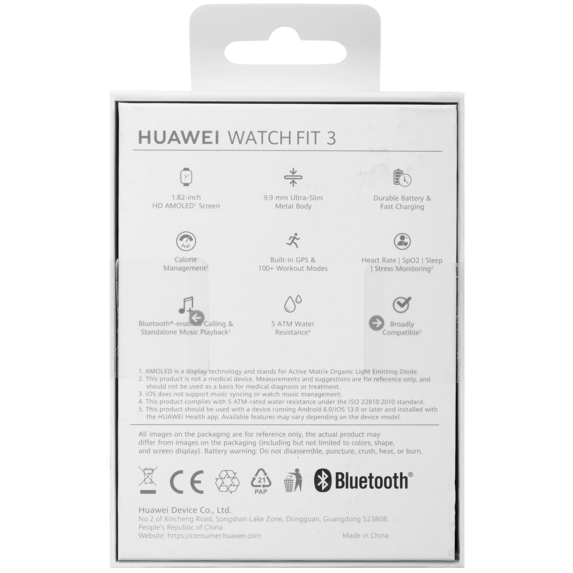 Смарт-часы Huawei Watch Fit 3 Розовый