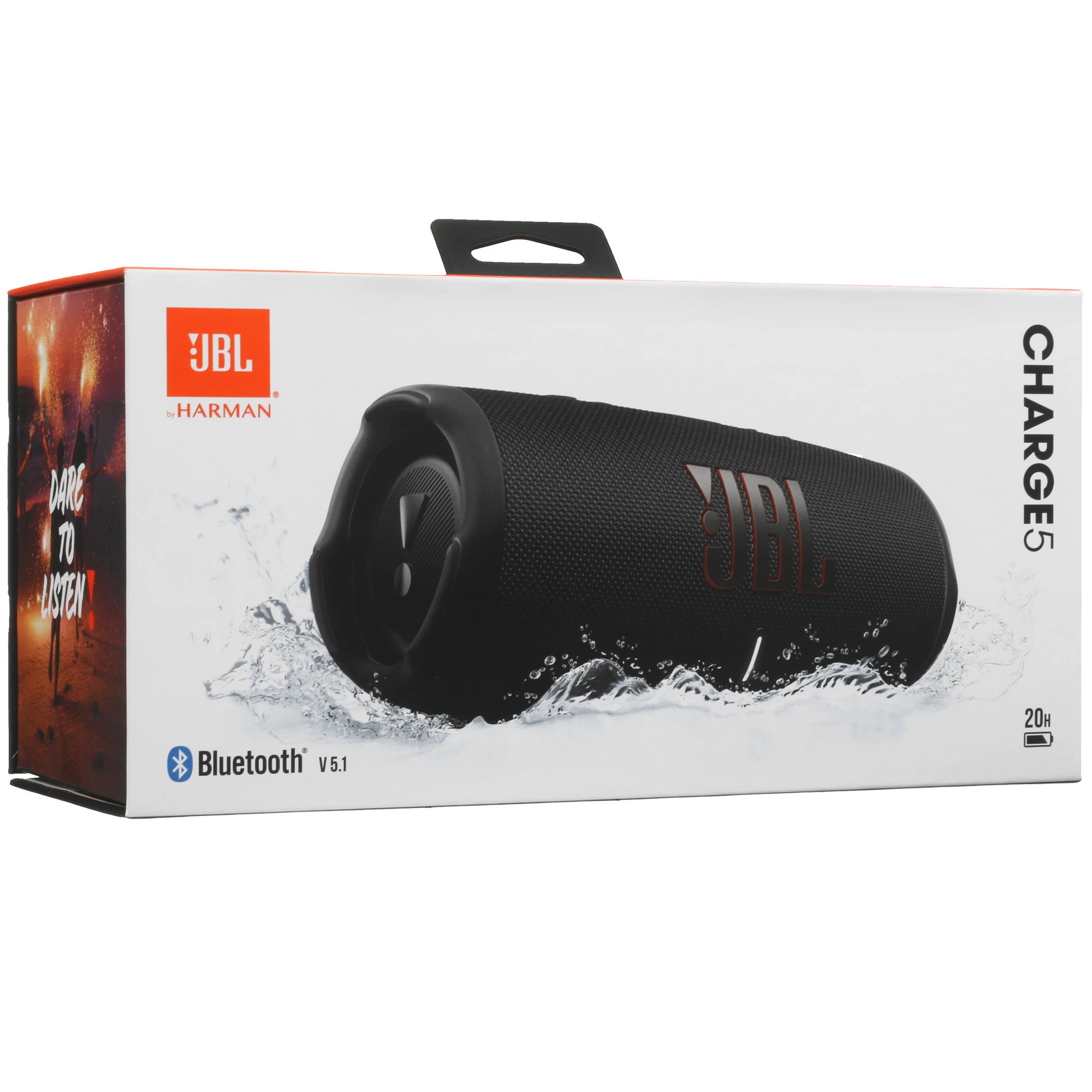 Портативная акустическая система JBL Charge 5 черный