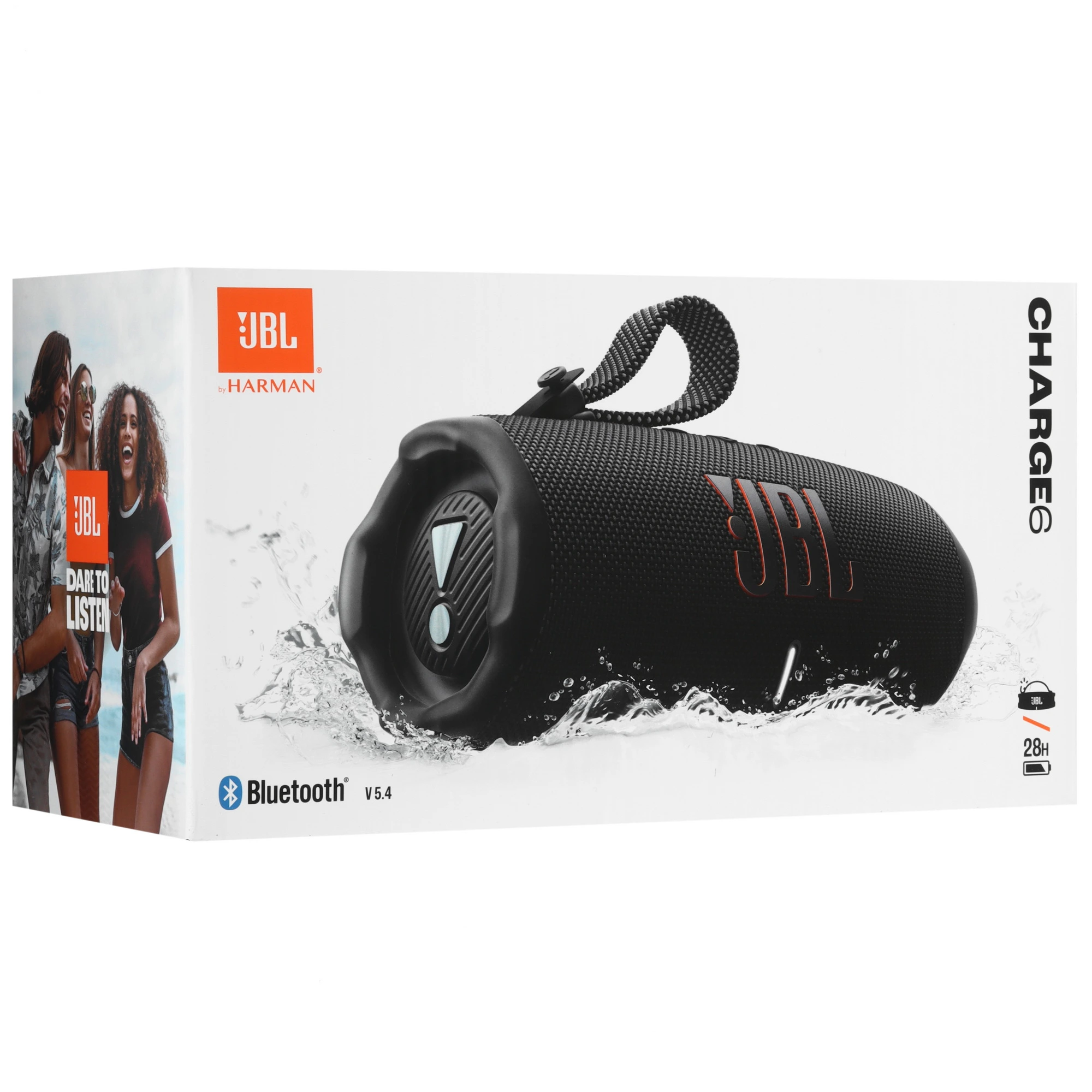 Портативная акустическая система JBL Charge 6 черный