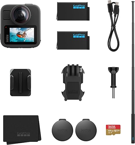 Экшн камера GoPro MAX 2 Accessory Bundle (Большой Комплект)