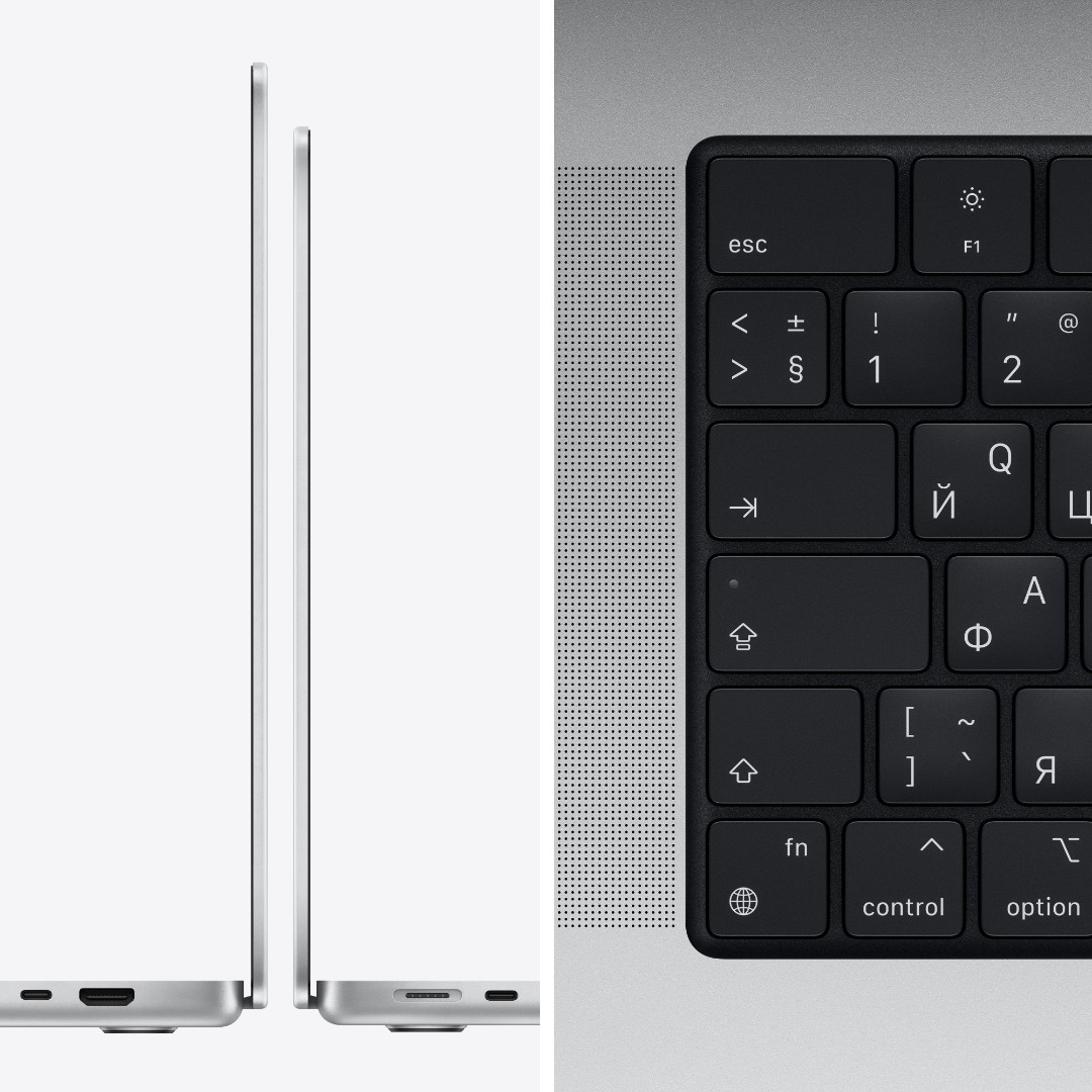 Ноутбук Apple MacBook Pro 16 (2021) M1 Pro 16/1 TB (MK193) Space Gray