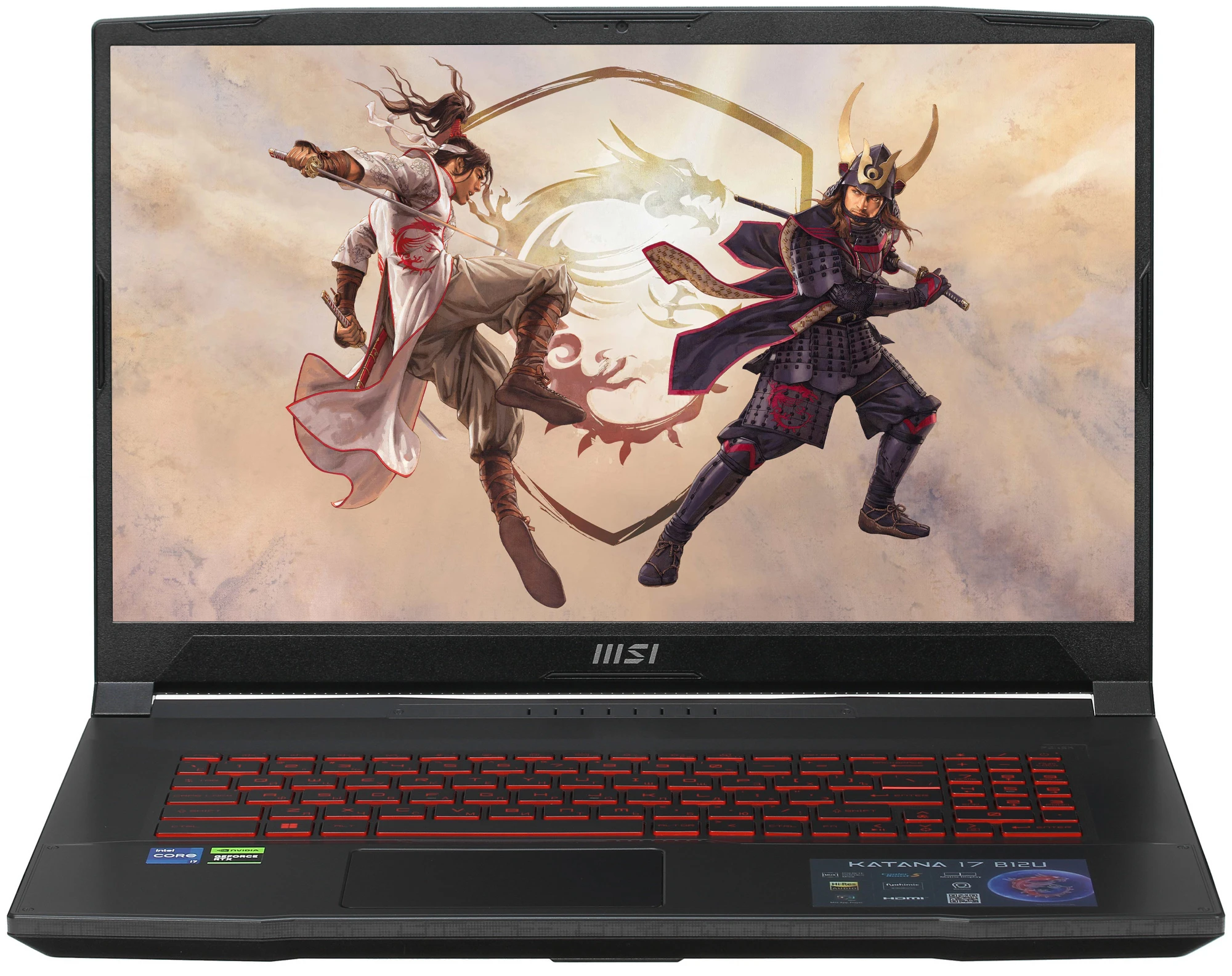 Ноутбук MSI Katana 17 B12UCR (i5 12450H, 8 Gb DDR4, SSD 512 Gb, 3050 4 Gb)