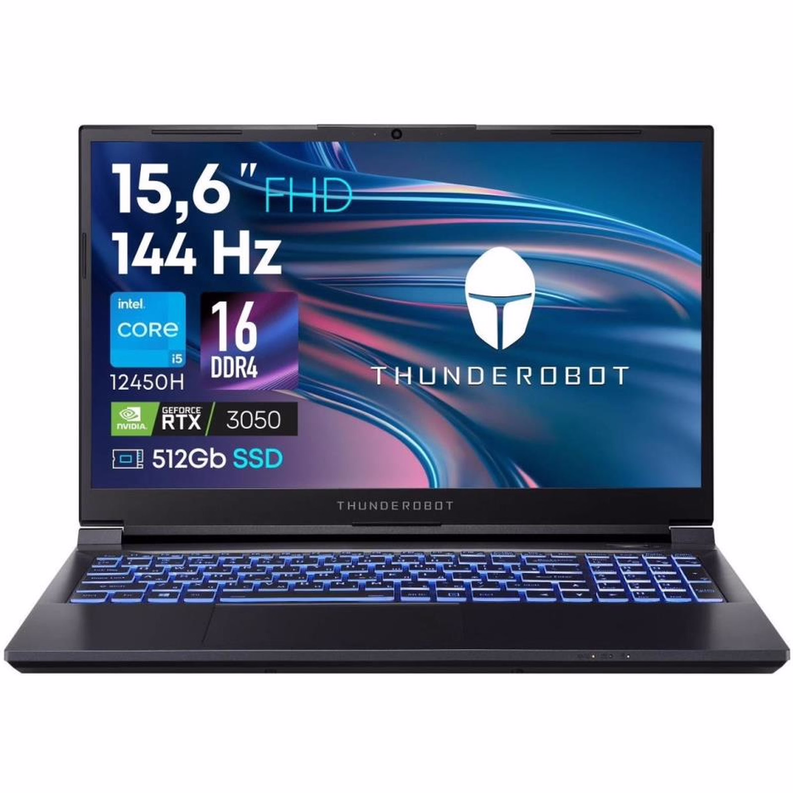 Ноутбук Thunderobot 911S Core D (i5 12450H, 16 Gb DDR4, SSD 512 Gb, 3050 4 Gb)