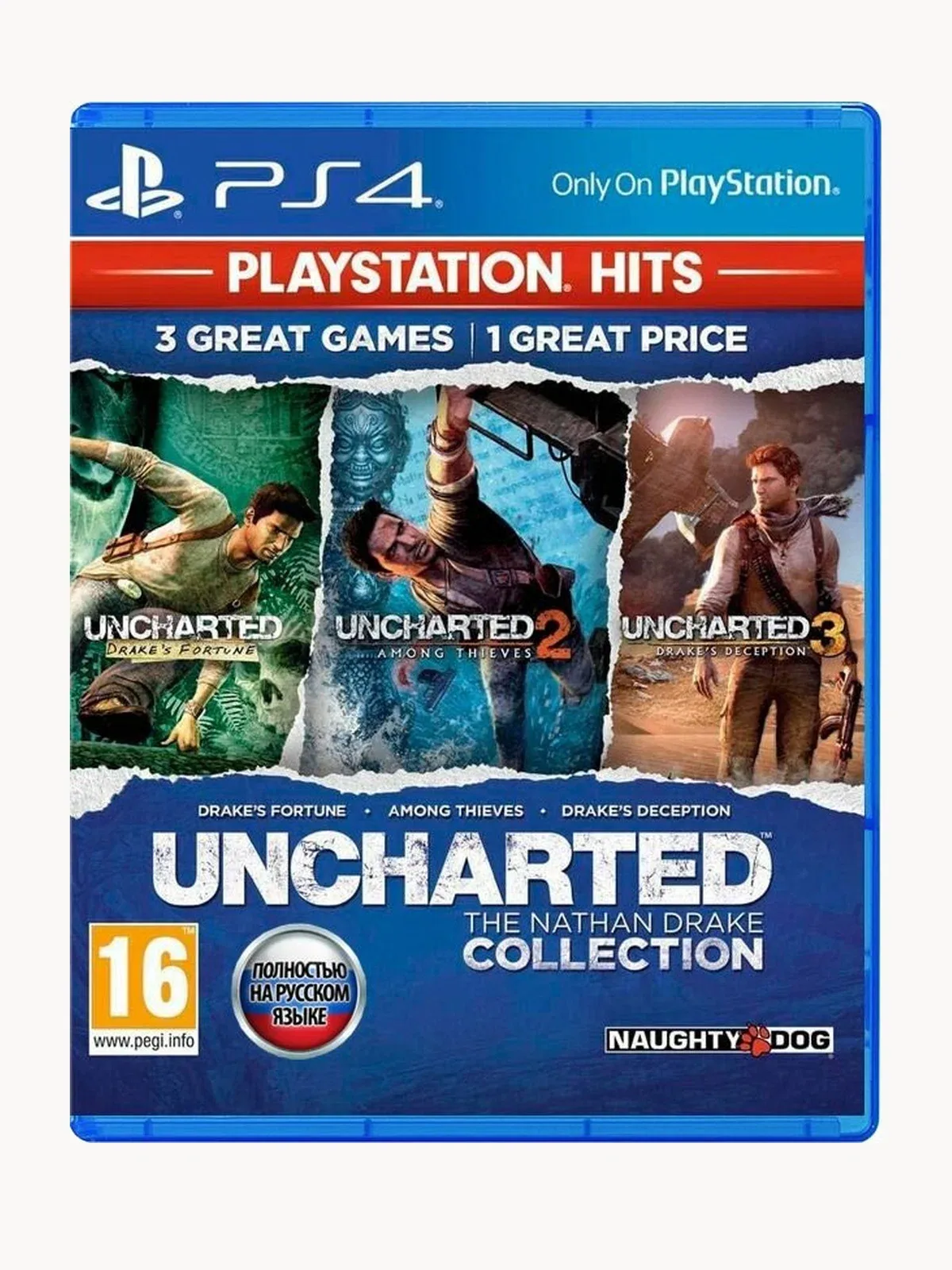 Игра Uncharted: The Nathan Drake Collection (PS4)