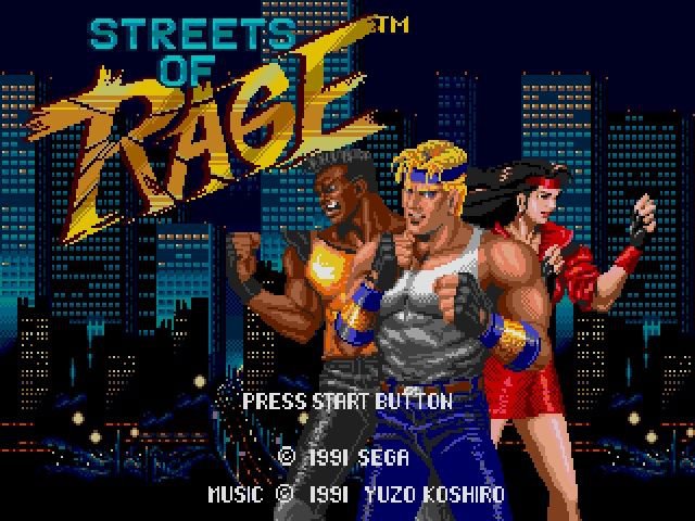 Streets of rage 4 anniversary edition