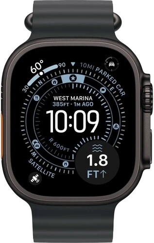 Смарт-часы Apple Watch Ultra 3 (2025) 49mm Black Ti Black Alpine Loop (M)