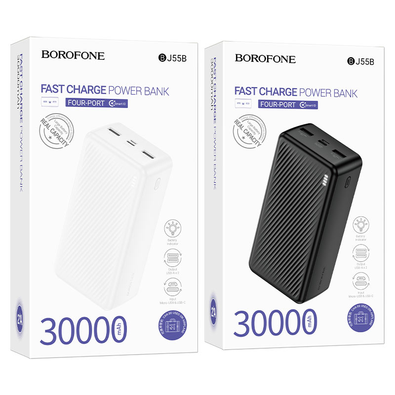 Внешний аккумулятор Borofone J55B 30000 mAh