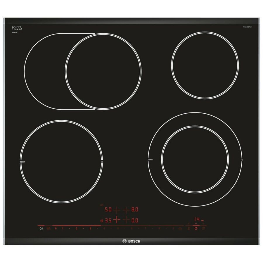 Варочная поверхность Bosch PKN675DP1D черный