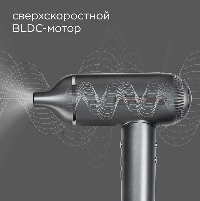 Фен REDMOND HD1700 серый