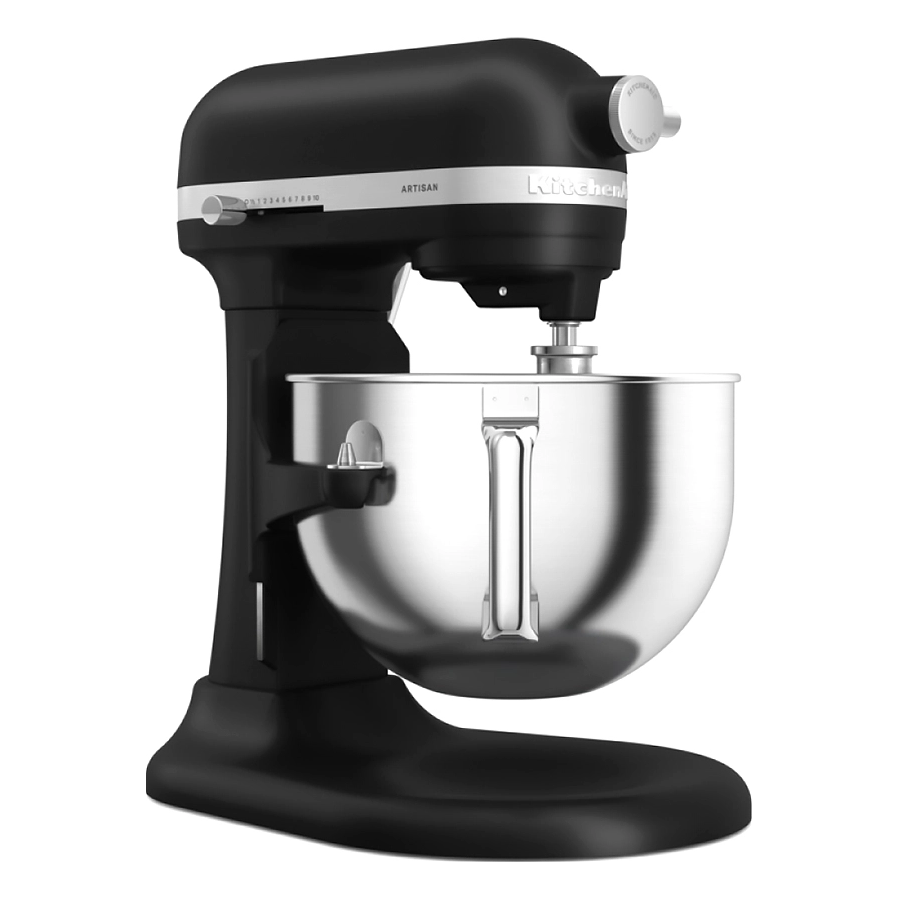 Миксер KitchenAid 5KSM60SPXEBM Artisan с откидным блоком 5.6л, черный матовый