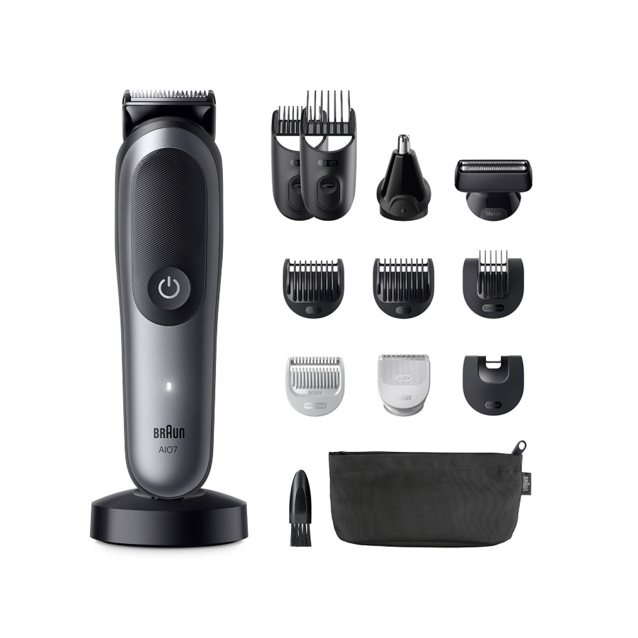 Триммер Braun AIO7560 серый