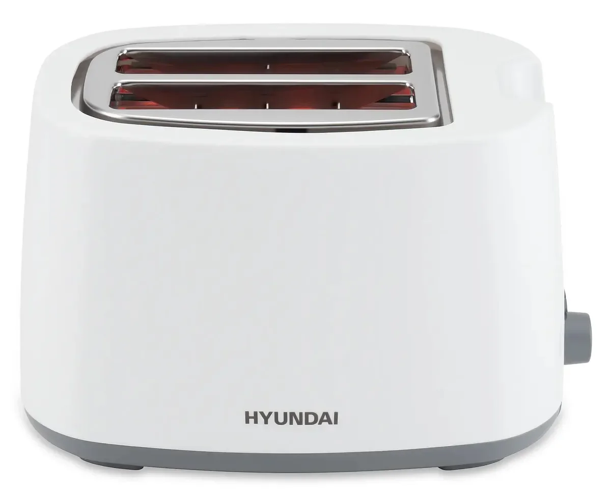 Тостер Hyundai HYT-2301 белый/серый