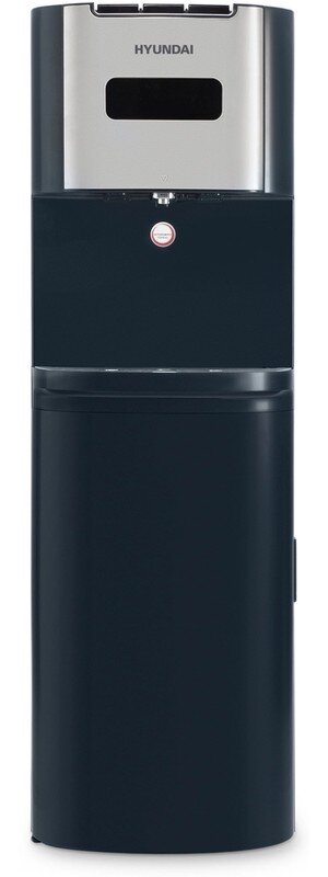 Кулер Hyundai AquaTouch UV H-WD7615E графитовый напольный, электронный, кнопка
