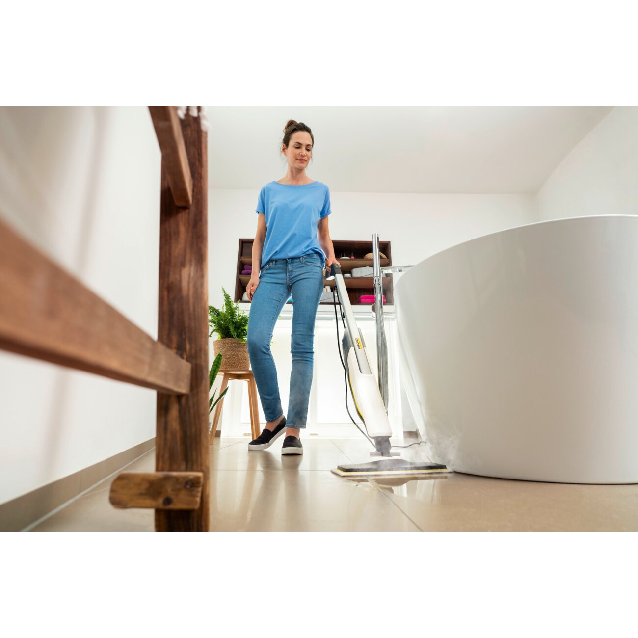 Паровая швабра Karcher EasyFix SC 2 Upright белый 1.513-509.0