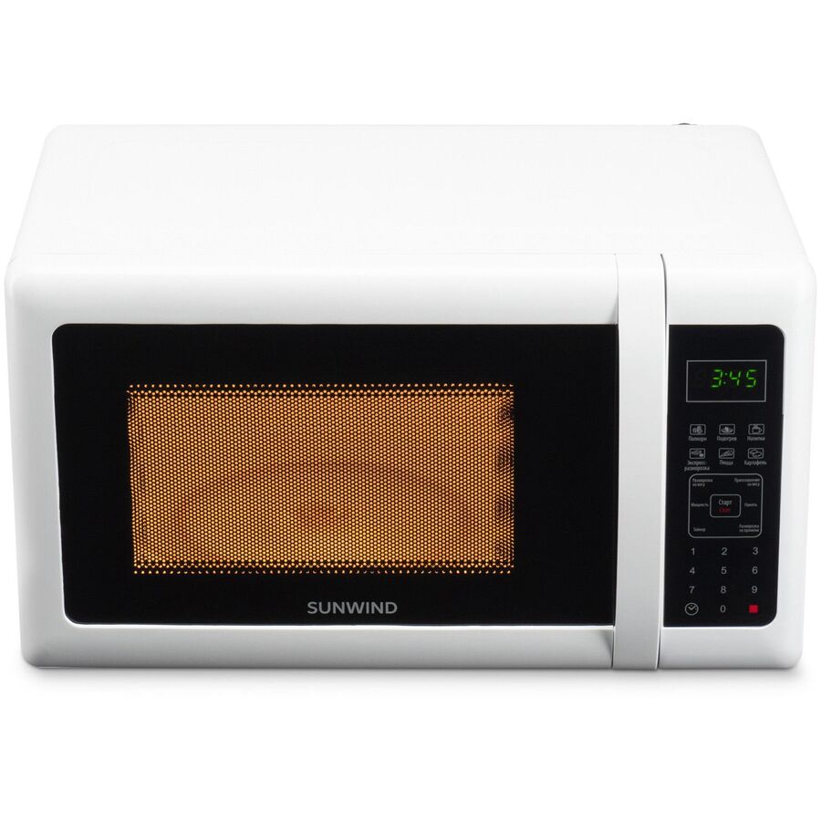 Микроволновая печь SUNWIND SUN-MW005 белый/черный 700Вт, 20л