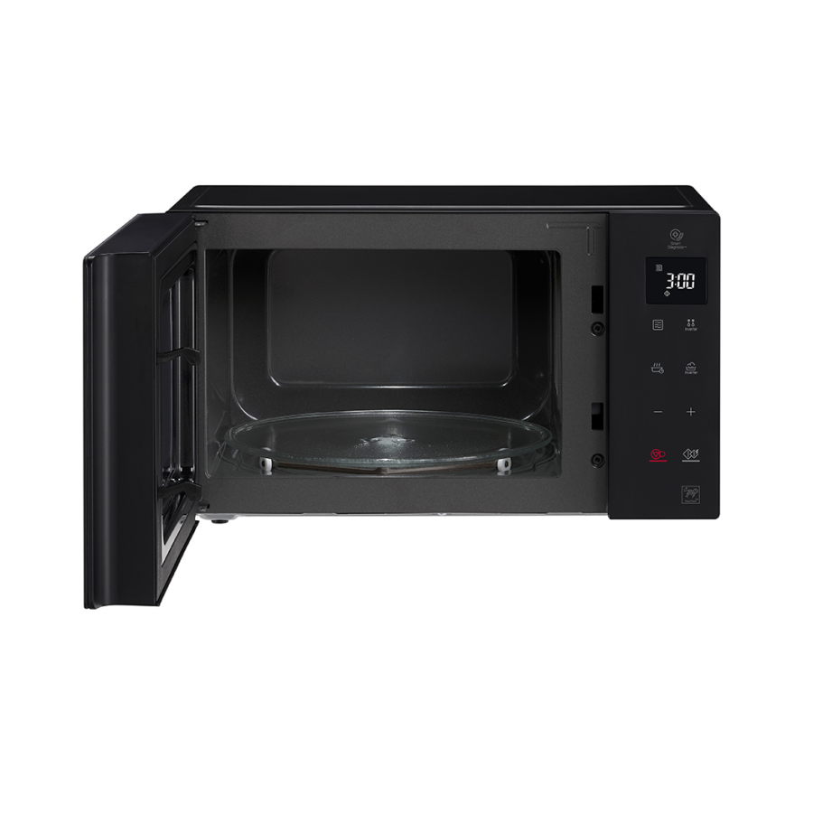 Микроволновая печь LG MW25R35GIS 1000 Вт, 25л черный