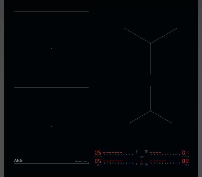 Варочная поверхность AEG TI64IB10FB черный