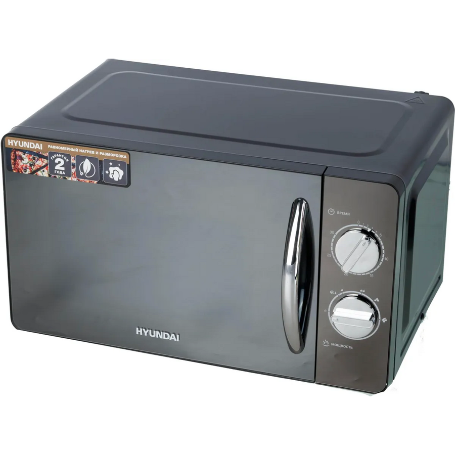 Микроволновая печь Hyundai HYM-M2007 черный/хром