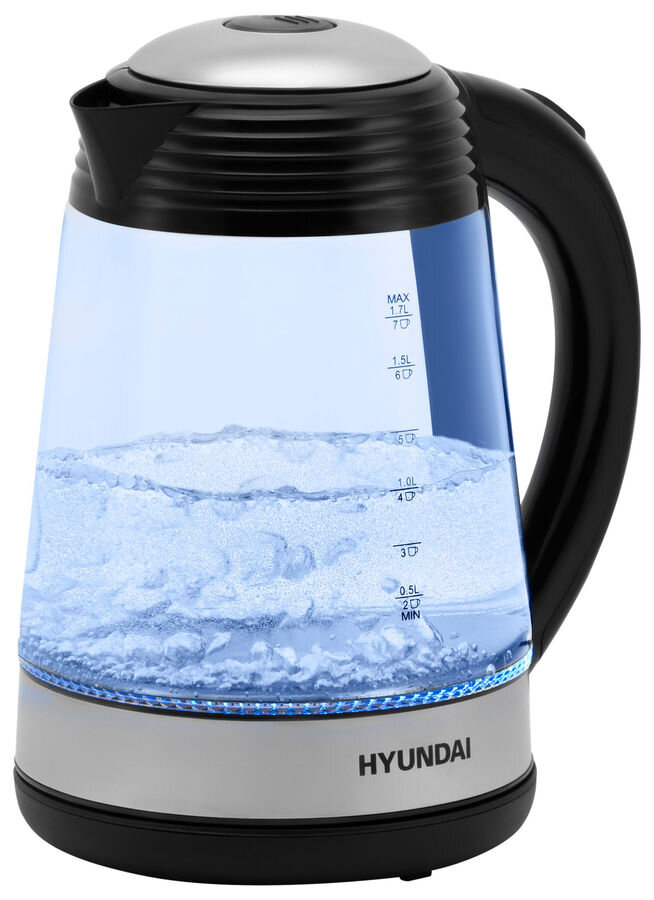 Чайник Hyundai HYK-G3803 1.7л. 2200Вт (корпус: стекло)