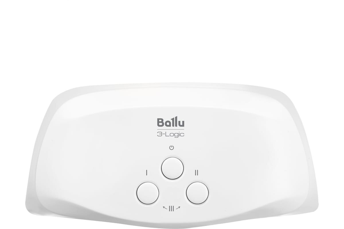Водонагреватель проточный Ballu 3-Logic TS (6,5 kW) - кран+душ