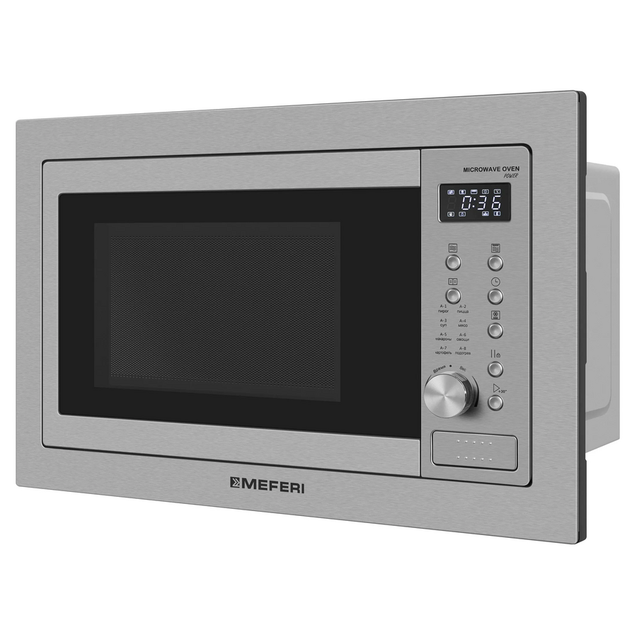 Встраиваемая микроволновая печь Meferi MMO6025IX Power