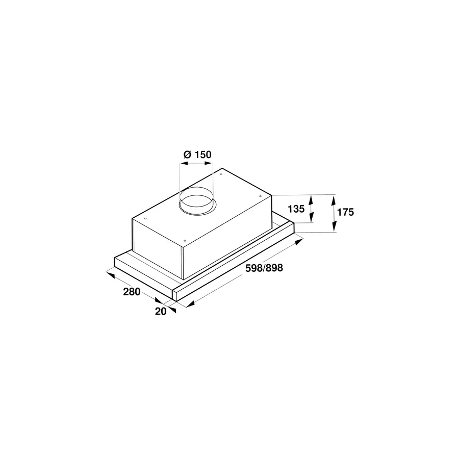 Вытяжка BOSCH DFT63CA60Q черный