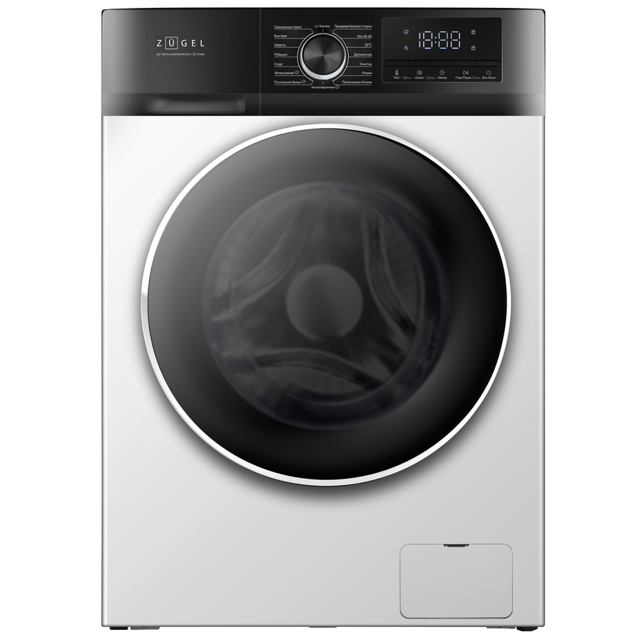Стиральная машина ZUGEL ZWS7120I Inverter Steam, белая