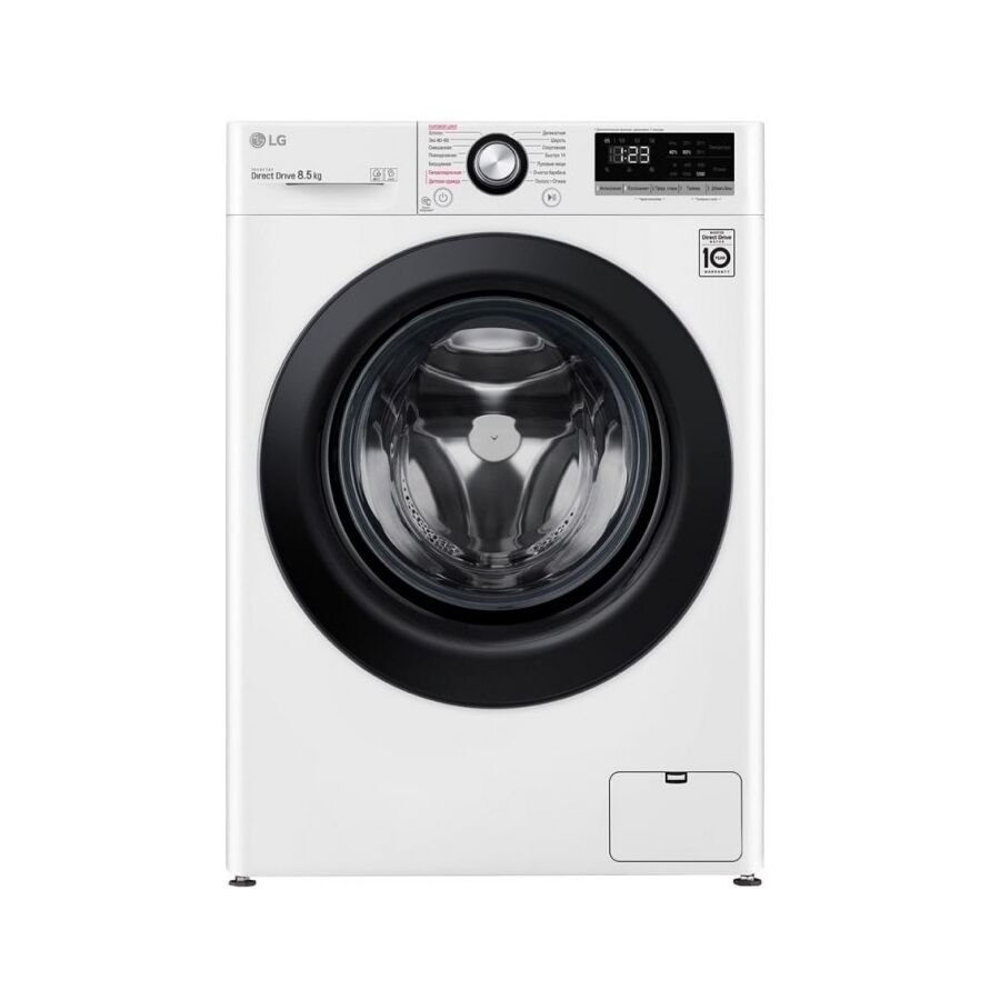 Стиральная машина LG F2V3PS6W класс: A загр.фронтальная макс.:8кг белый инвертер