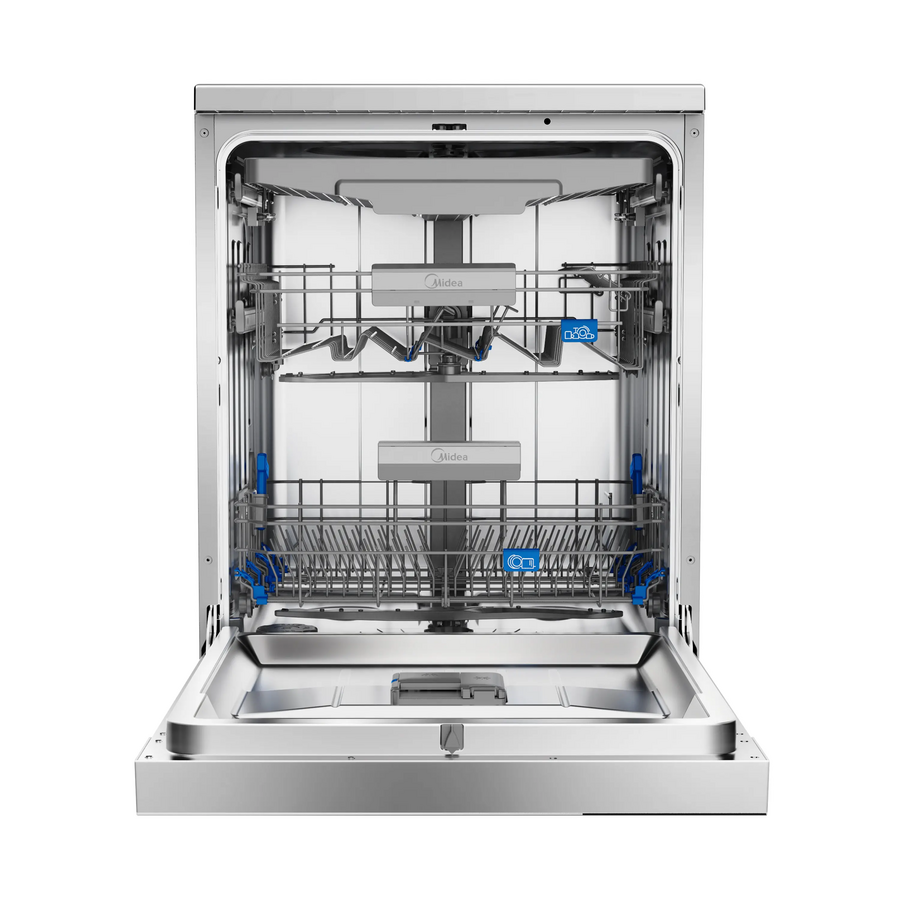Посудомоечная машина Midea MFD60S460SI серебристый/черный