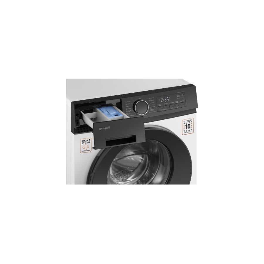Стиральная машина Weissgauff WM 601411 Inverter Steam