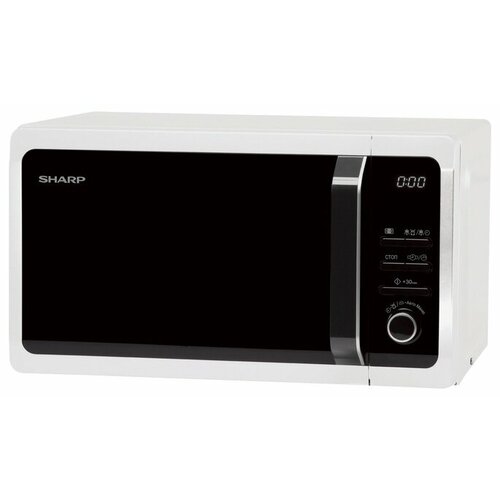 Микроволновая печь Sharp R-2852RW белый/черный