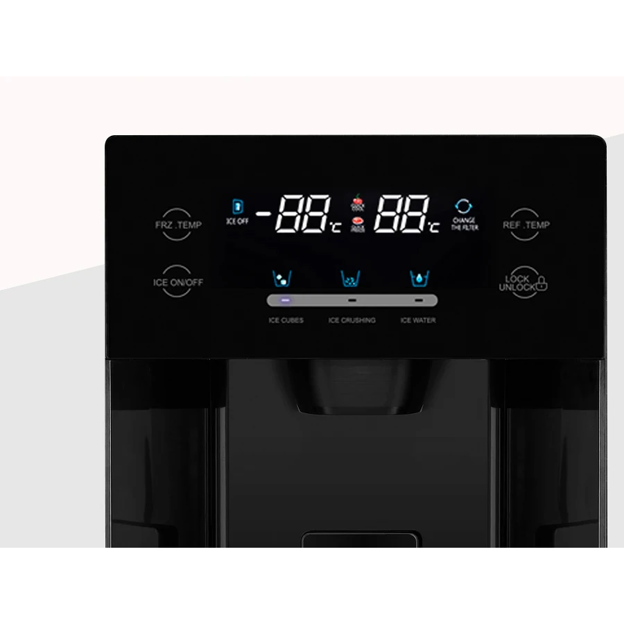 Холодильник HIBERG RFS-650DX NFGW inverter