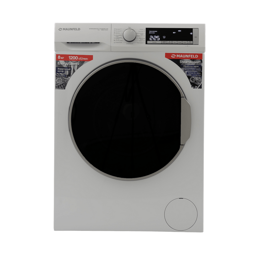 Стиральная машина MAUNFELD MFWM128WH300 ST Inverter Slim