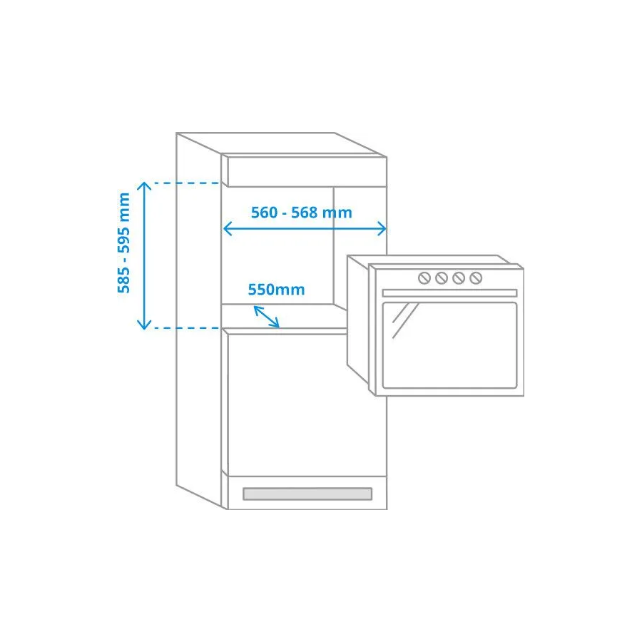Встраиваемый духовой шкаф Neff B54CR71N0 черный/нерж