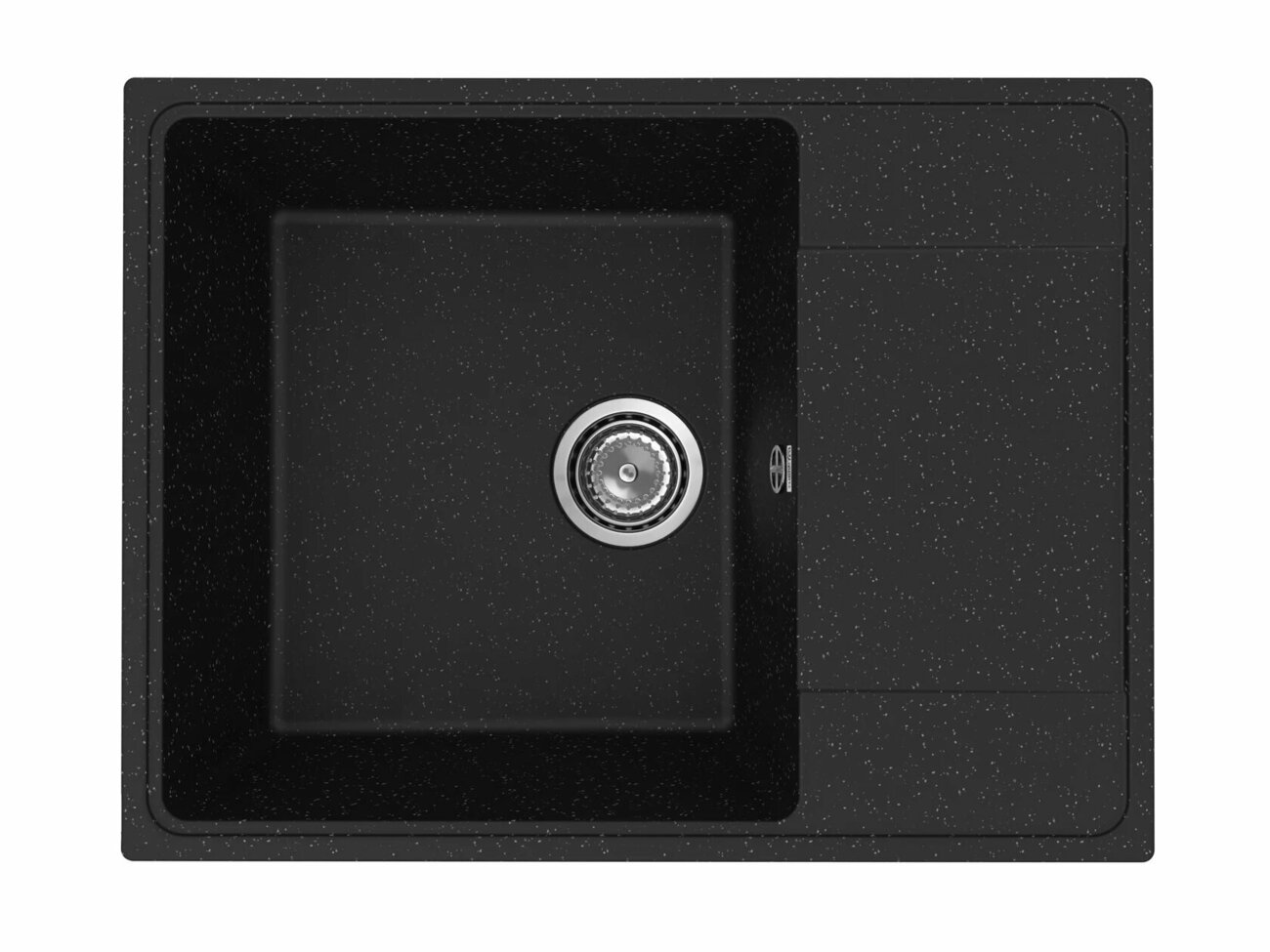 Кухонная мойка Practik PR-M 650-004 Черный оникс