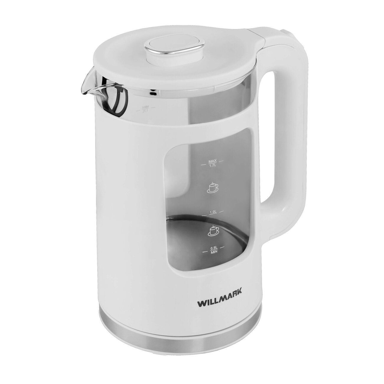 Электрочайник WILLMARK WEK-1725W белый