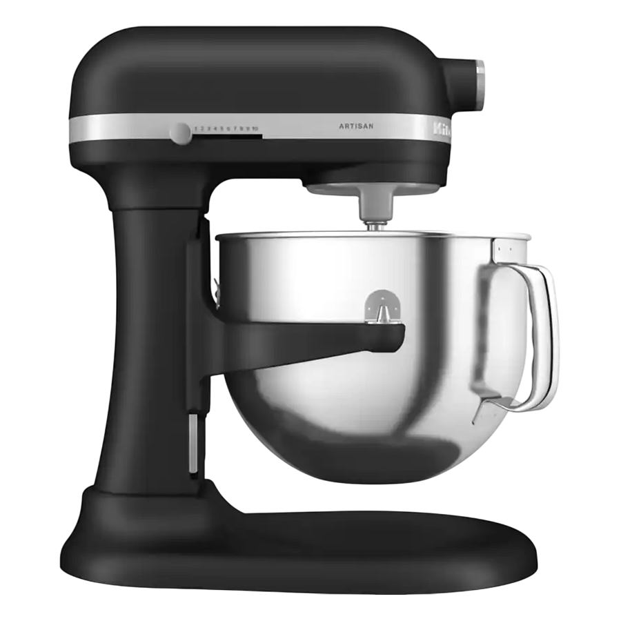 Миксер KitchenAid 5KSM70SHXEBK Artisan с выдвижной чашей 6.6л, черный