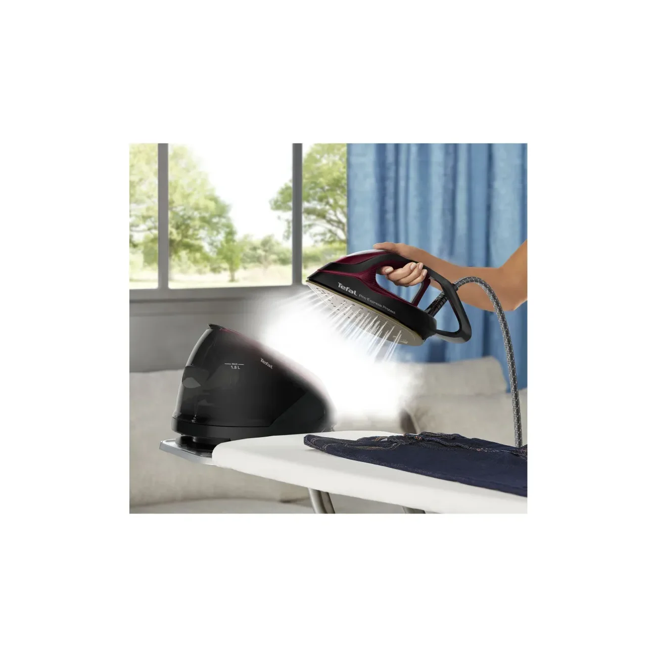 Парогенератор Tefal GV9230E0 вишнeвый