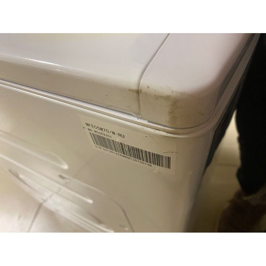 УЦ Стиральная машина вертикальная Midea MFE05W70/W-RU (плохая упаковка, бу, нет документации, замена мотора)