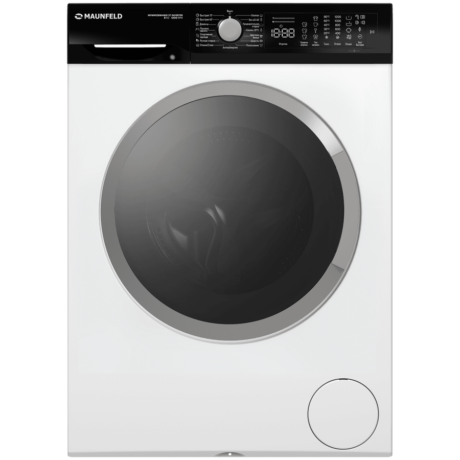 Стиральная машина MAUNFELD MFWM128WH400 ST Inverter