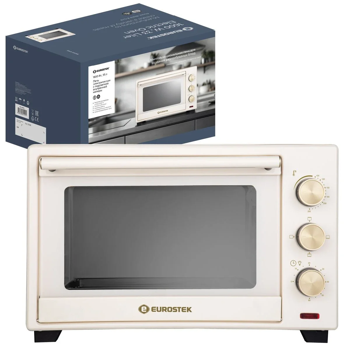 Мини-печь Eurostek EEO-3203C