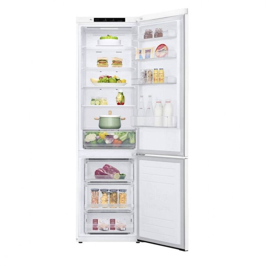 Холодильник LG GA-B509CQWL белый двухкамерный 203x59.5x68.2см Общий объем холодильной камеры 384 л Общий объем морозильной камеры 107 л Морози