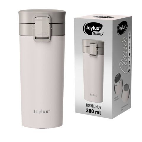 Термокружка JOYLUX Classic 700271 нерж, 380мл белый матовый