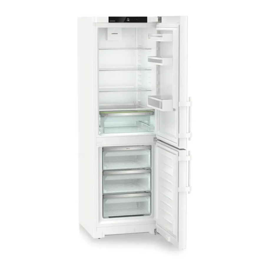 Холодильник LIEBHERR CNc 5213-20 001 Pure, EasyFresh, МК NoFrost 3 контейнера, сенсорный дисплей Touch, внешние ручки с толкателями, белый