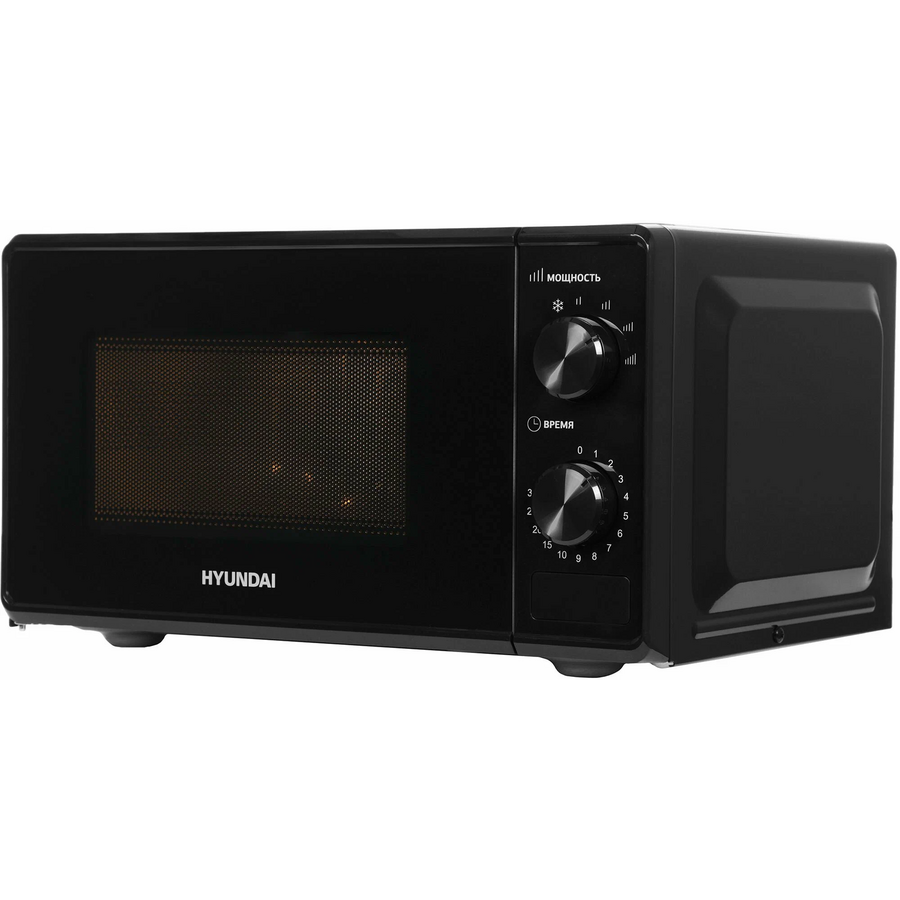 Микроволновая печь Hyundai HYM-M2054 20л. 700Вт черный/серебристый