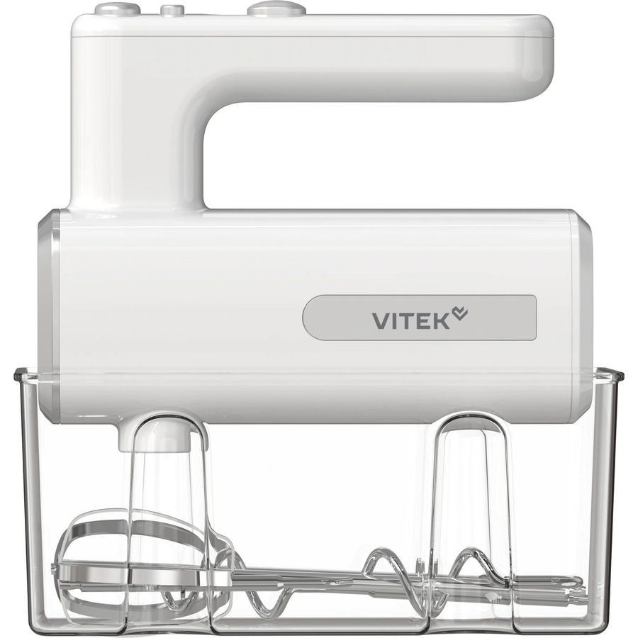 Миксер ручной Vitek VT-HM5005 белый/серебристый