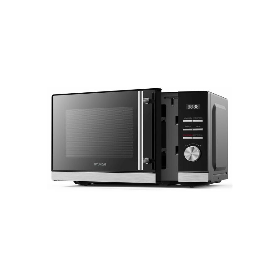 Микроволновая печь Hyundai HYM-D3005 черный/стальной