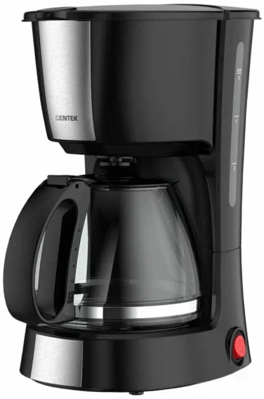 Кофеварка Centek CT-1148 Steel/Black