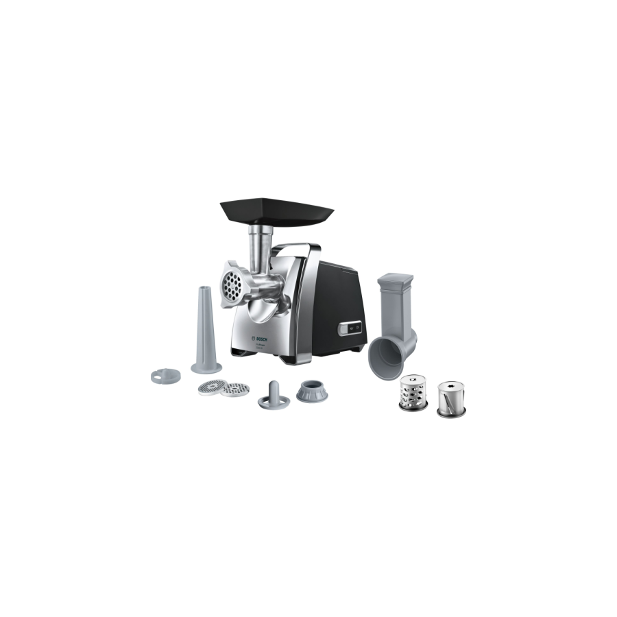 Мясорубка Bosch MFW67440 черный/серебристый
